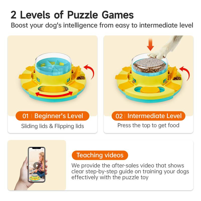 Paw Pump Puzzle Feeder by ChillaxMax